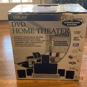 DVD Home Theater System 5-1 Channel Surround Sound NEW!!!